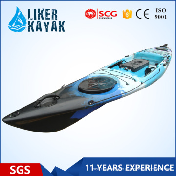 Liker Angler Series 4.3m barco de pesca Sentar em cima poderia adicionado com um motor para libertar suas mãos